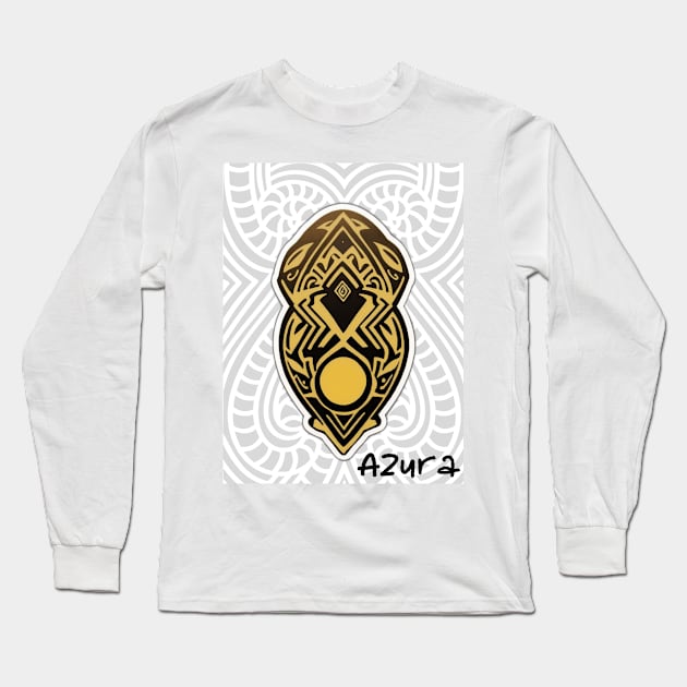 Azura Kingdom Logo 3 - Brand Name (Grey and White) Long Sleeve T-Shirt by ForeverSeason